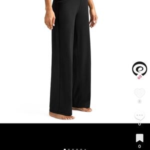 NEW! Chic Black Wide-Leg Women's Pants